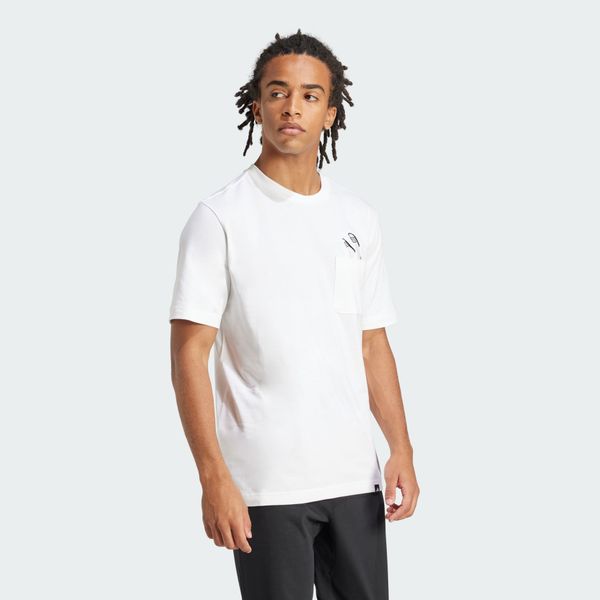  Áo T-shirt adidas Lounge Slides có túi Nam - JC5282 