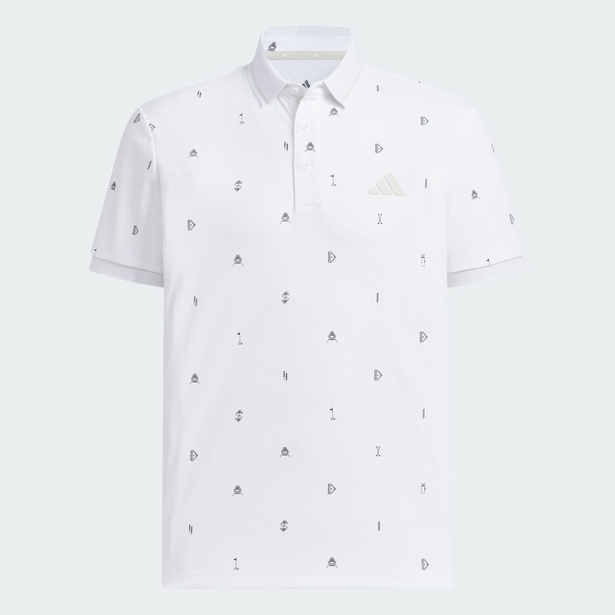 Áo Polo golf adidas Monogram Polo Nam - JY8222 