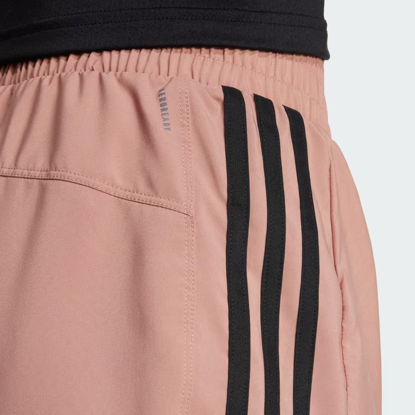 Quần short tập luyện adidas Pacer 3 sọc cạp cao Nữ - JD2288 