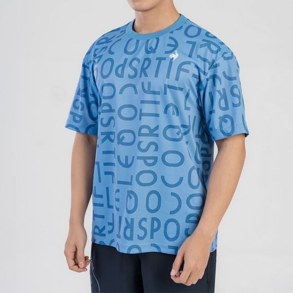  Áo T-shirt le coq sportif Nam QMMXJA02V-BL 