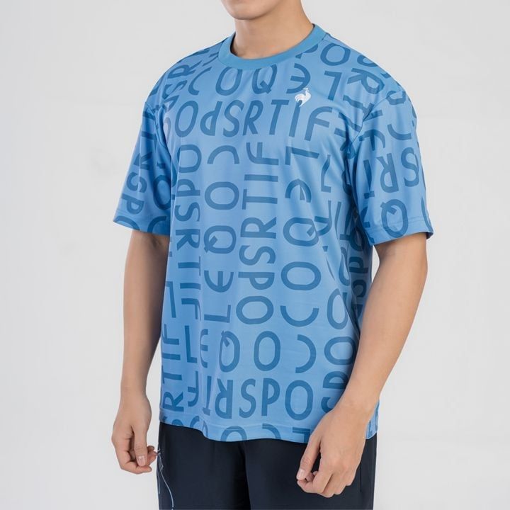  Áo T-shirt le coq sportif Nam QMMXJA02V-BL 