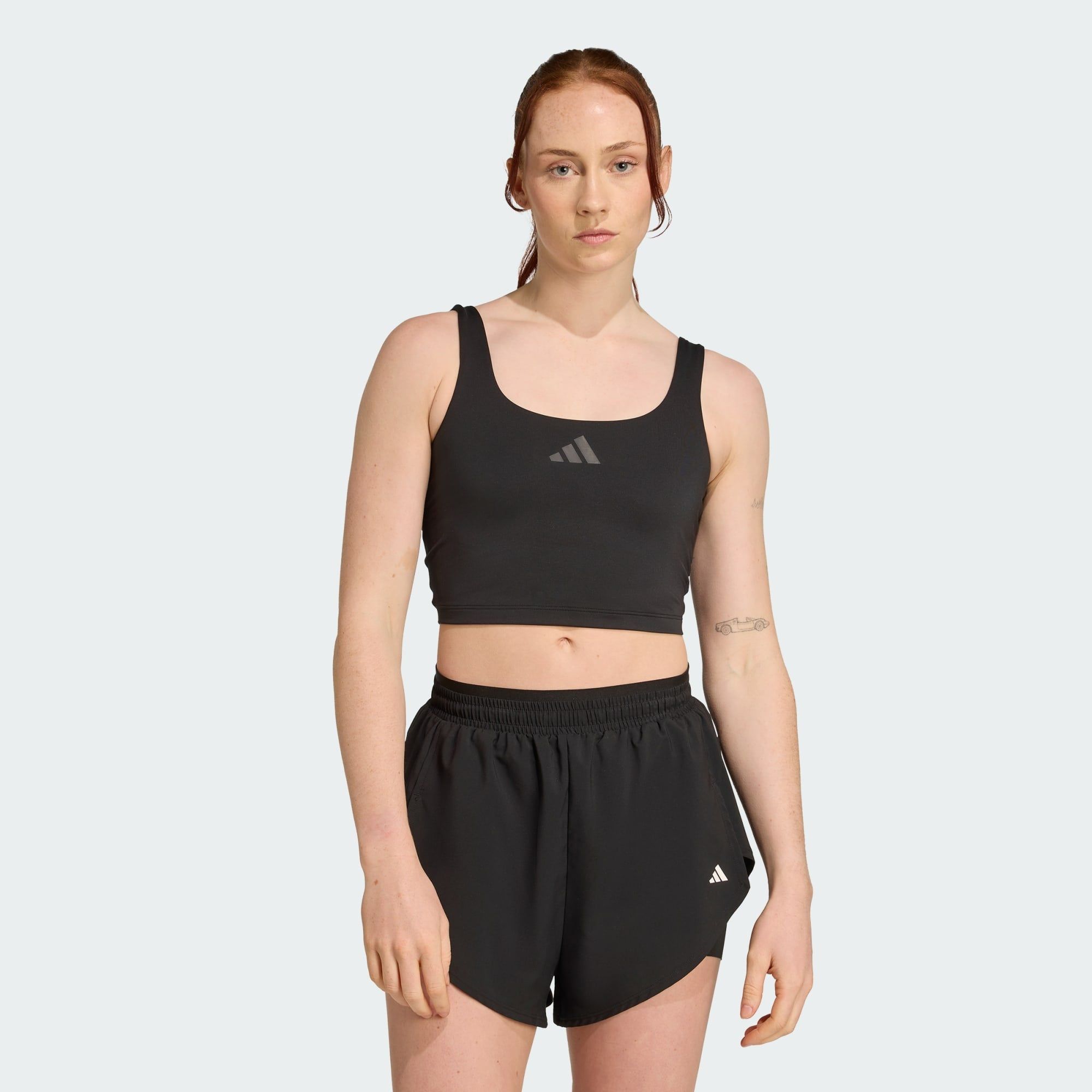  Áo bra tank tập luyện adidas Optime Light Support Nữ - JZ6030 