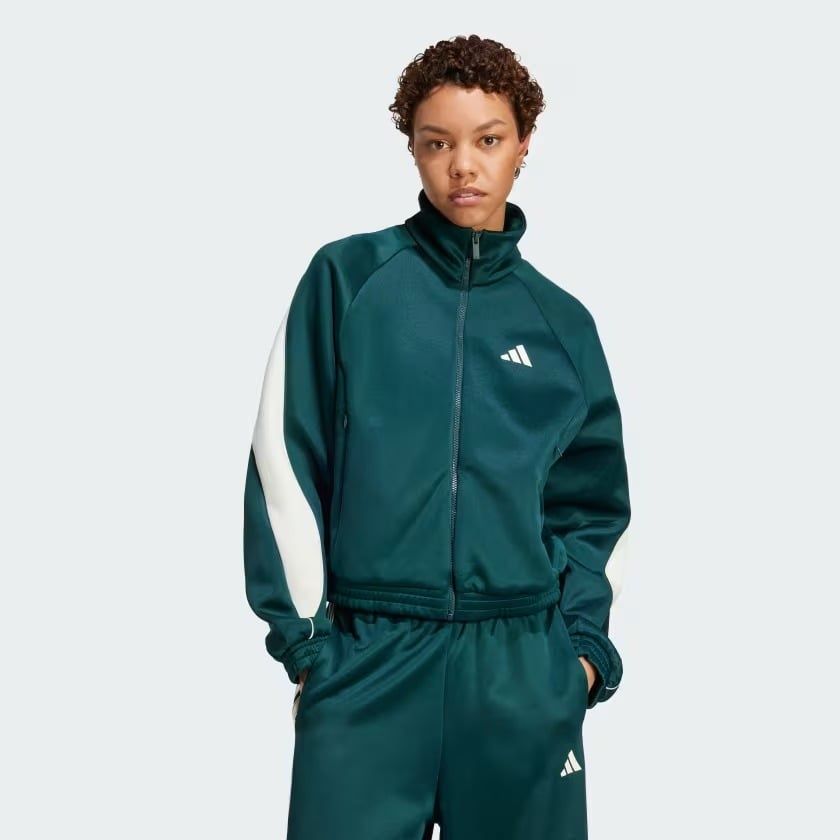  Áo khoác nỉ adidas Stadium 3 sọc Nữ - JW0528 