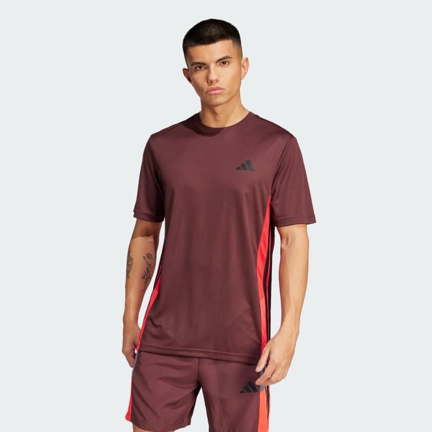  Áo T-shirt tập luyện adidas Colorblock Seasonal Train Essentials Nam - JE5701 