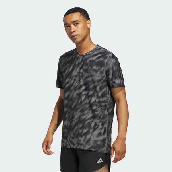  Áo T-shirt chạy bộ adidas Own the Run Allover Nam - JZ5476 