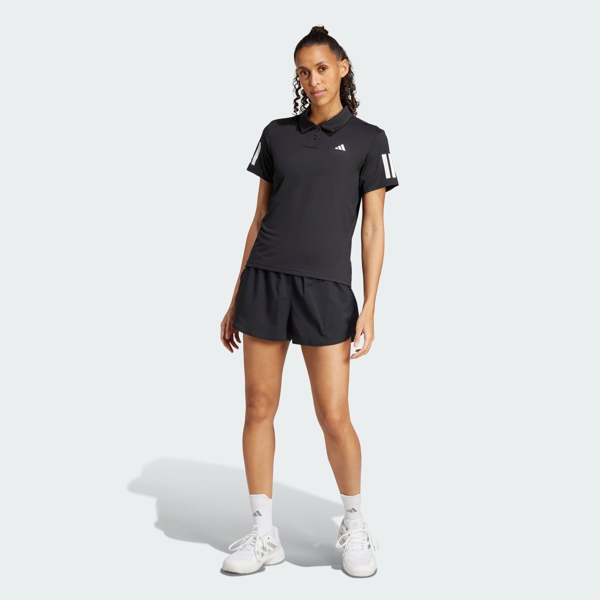  Áo Polo tennis/pickleball adidas Climacool Club 3 sọc Nữ - JP1802 