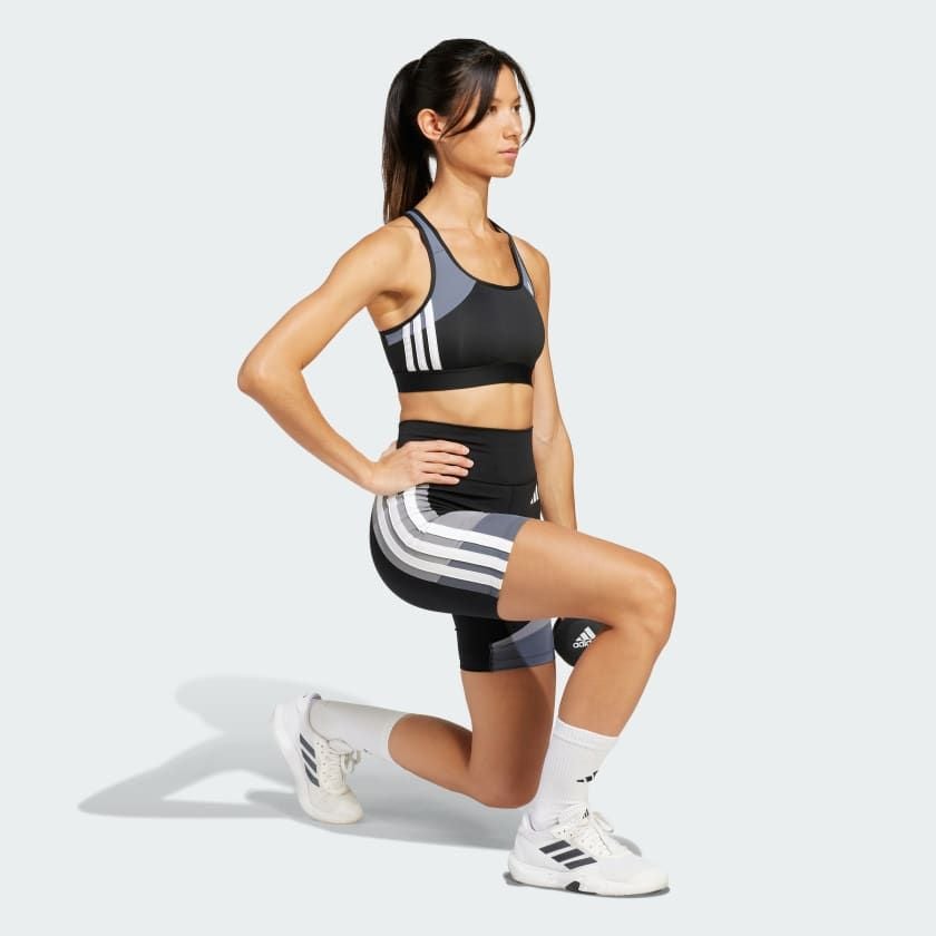  Quần short legging tập luyện adidas Optime Essentials 7In Nữ - JF1048 