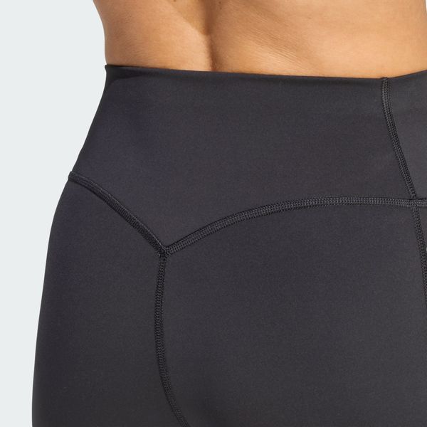  Quần short legging tập luyện adidas Optime 3 sọc Nữ - JZ1100 