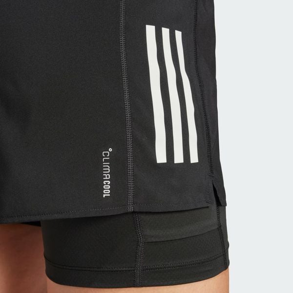  Quần short chạy bộ adidas Own the Run Climacool 2 trong 1 Nữ - JM7644 