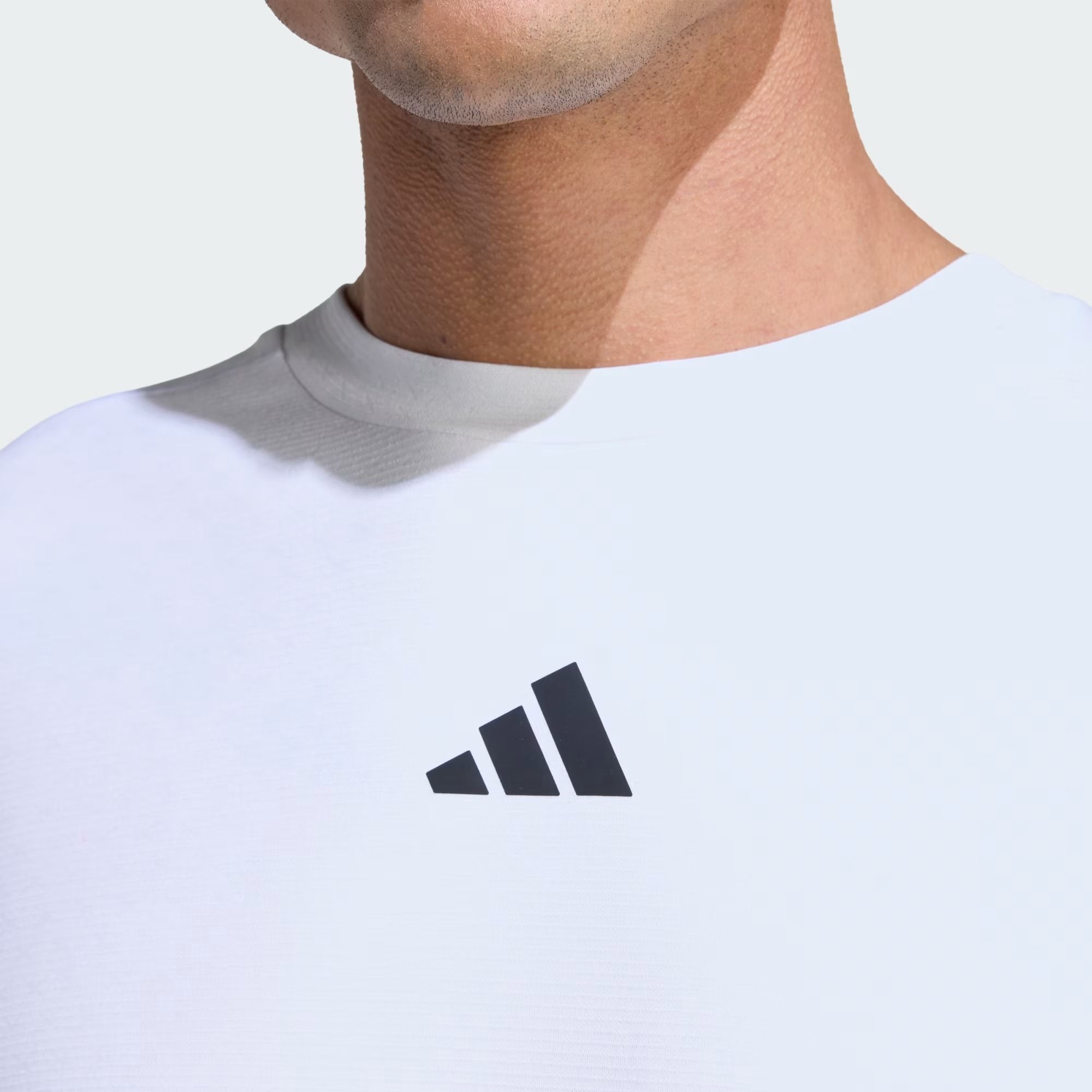  Áo T-shirt tập luyện adidas D4T PrimeLift 3 sọc Nam - KE9941 