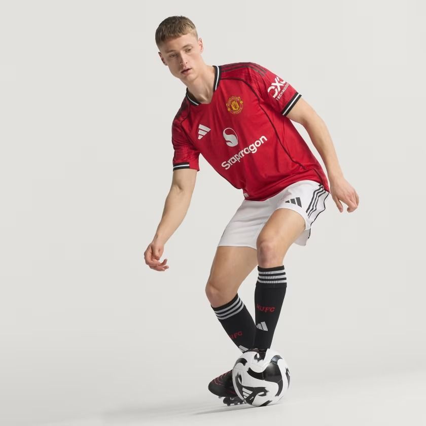  Áo jersey bóng đá adidas Sân nhà Manchester United 25/26 Nam - JI7429 