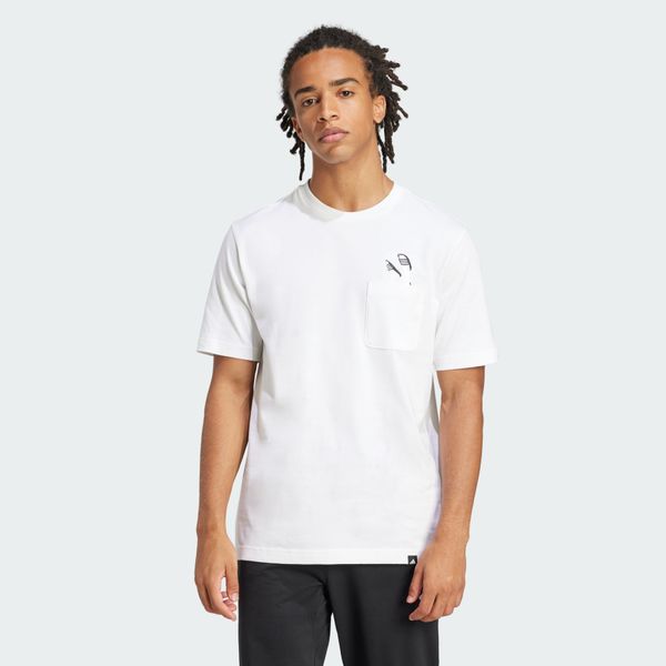  Áo T-shirt adidas Lounge Slides có túi Nam - JC5282 
