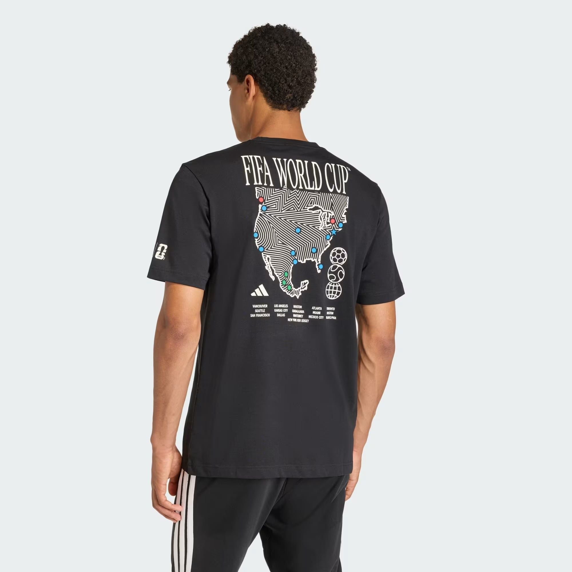  Áo T-shirt adidas FIFA World Cup 26 Map Nam - KB2532 