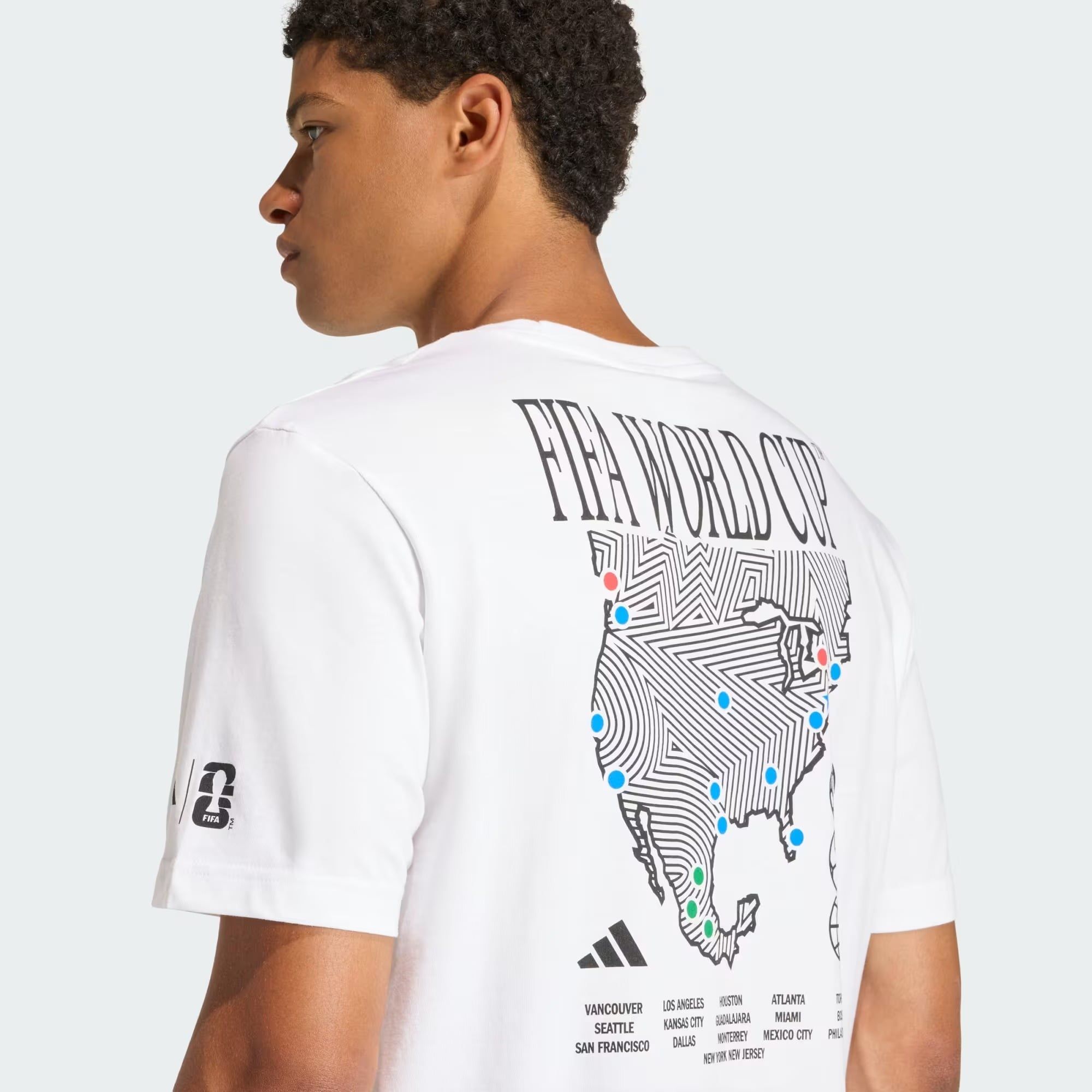  Áo T-shirt adidas FIFA World Cup 26 Map Nam - KB2530 