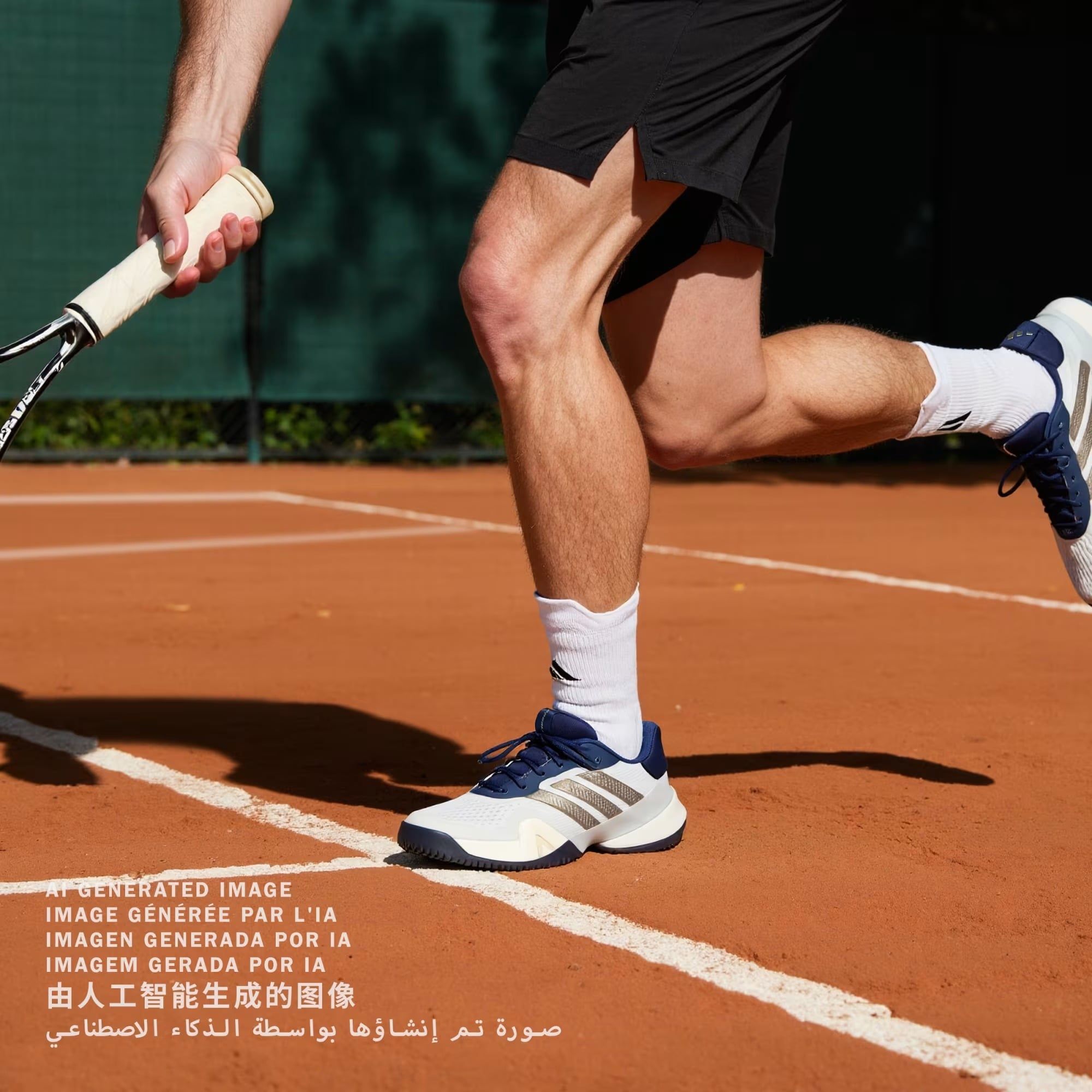  Giày tennis/pickleball adidas Barricade 14 Nam - JR1743 