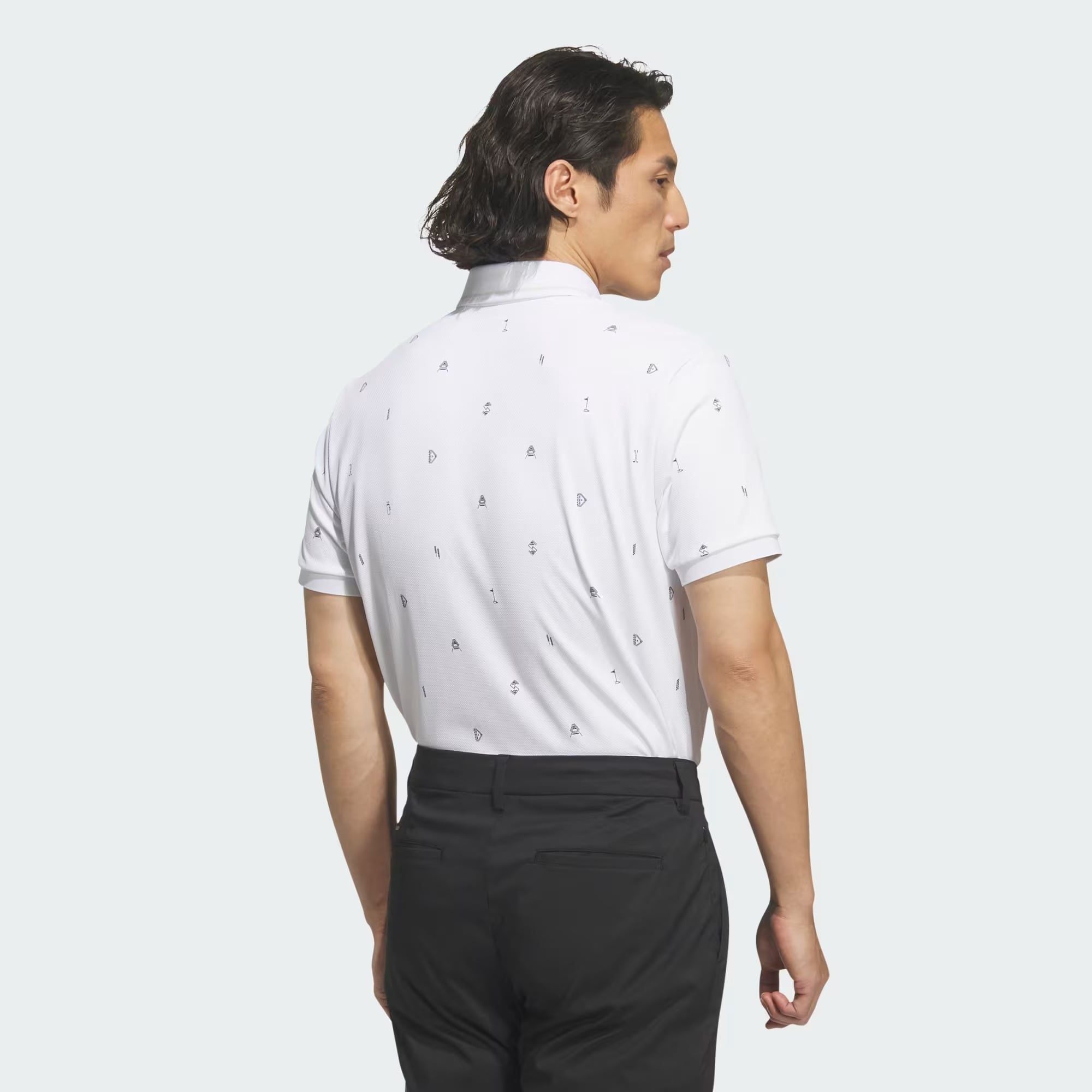  Áo Polo golf adidas Monogram Polo Nam - JY8222 