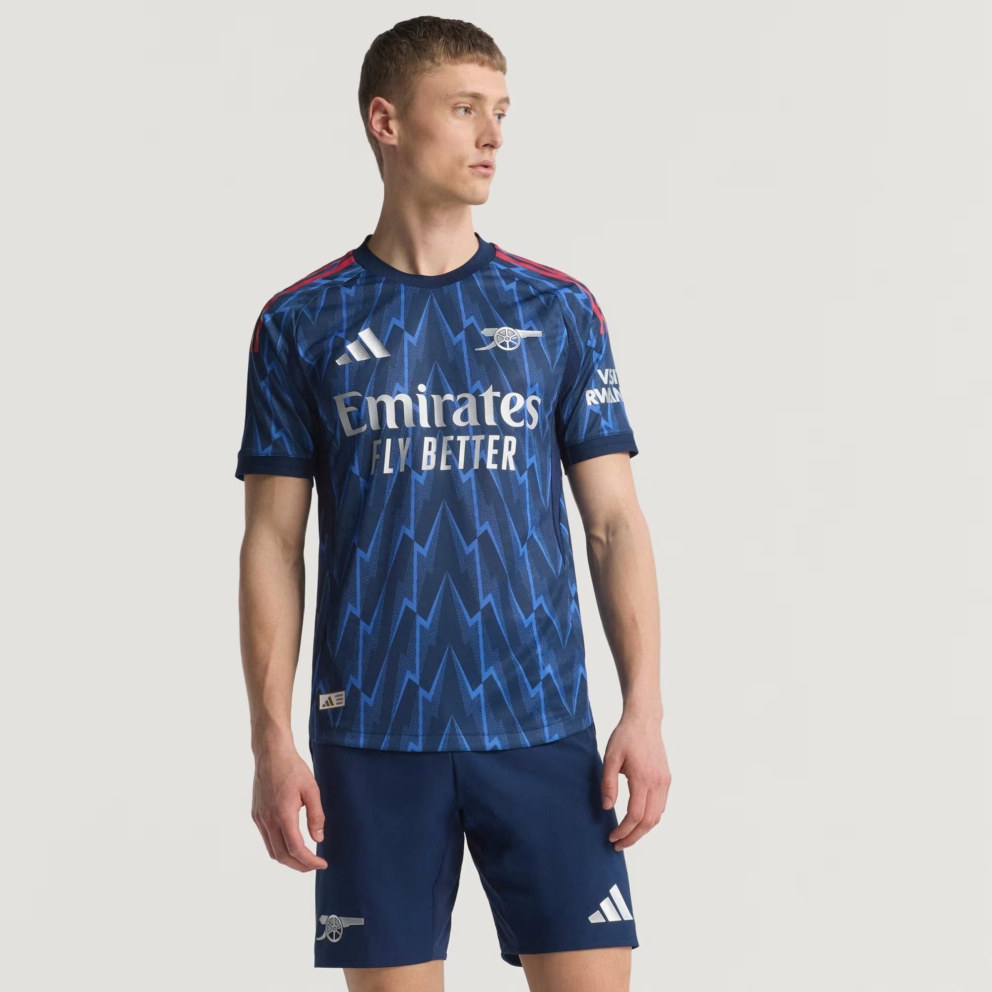 Áo jersey adidas Sân khách Arsenal 25/26 Authentic Nam - JI9510 