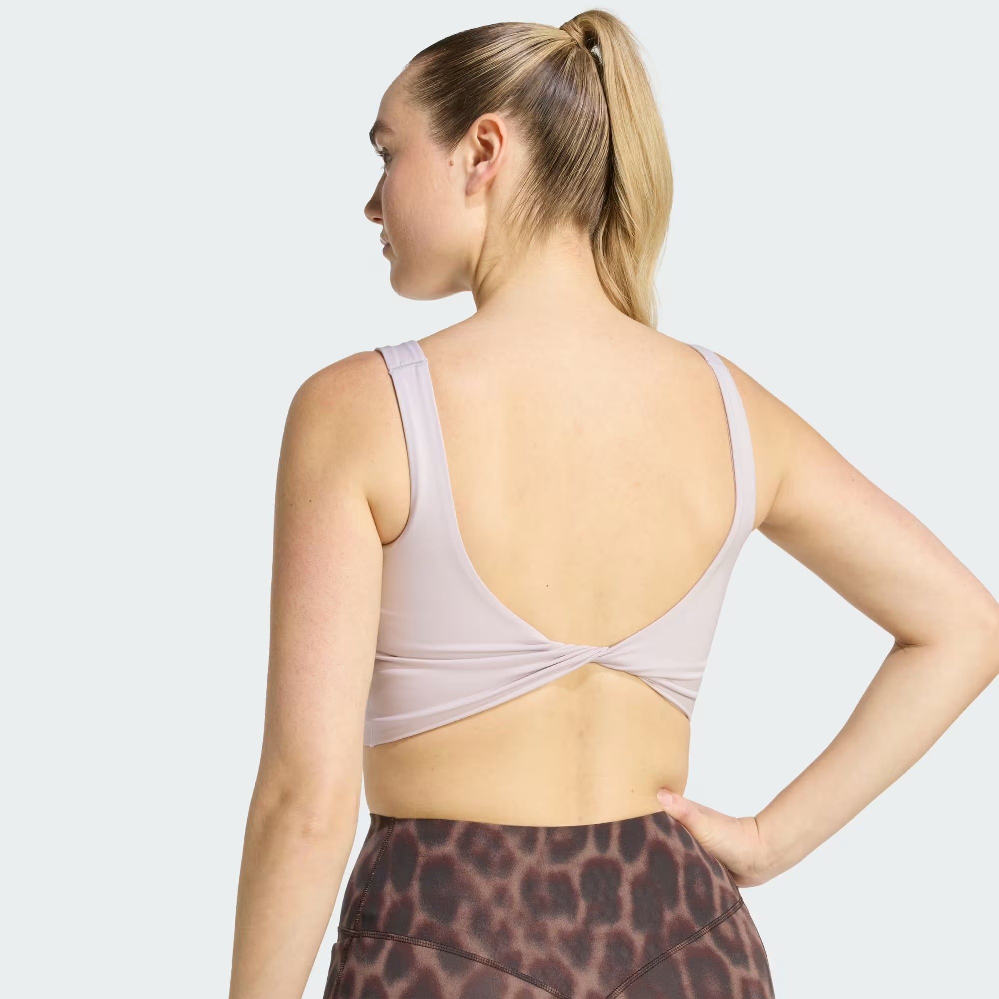  Áo Tank Top tập luyện adidas Optime Power High Support Nữ - KD2227 