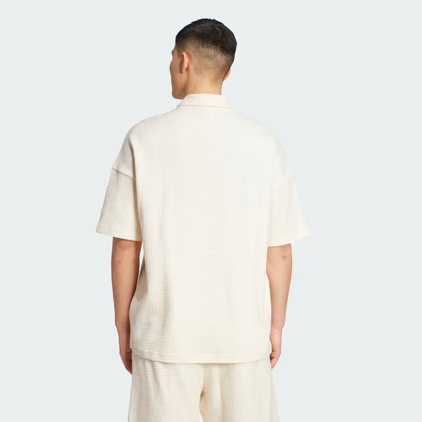  Áo Polo adidas All SZN Waffle Nam - JL6547 