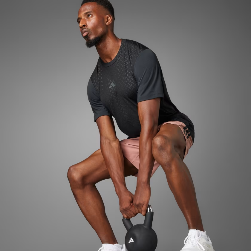  Áo T-shirt tập luyện adidas Power 3 sọc Nam - JI8215 