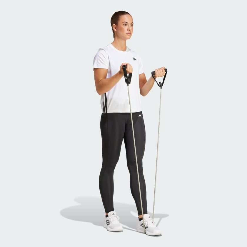  Áo T-shirt tập luyện adidas Train Essentials 3 sọc Nữ - JH1393 