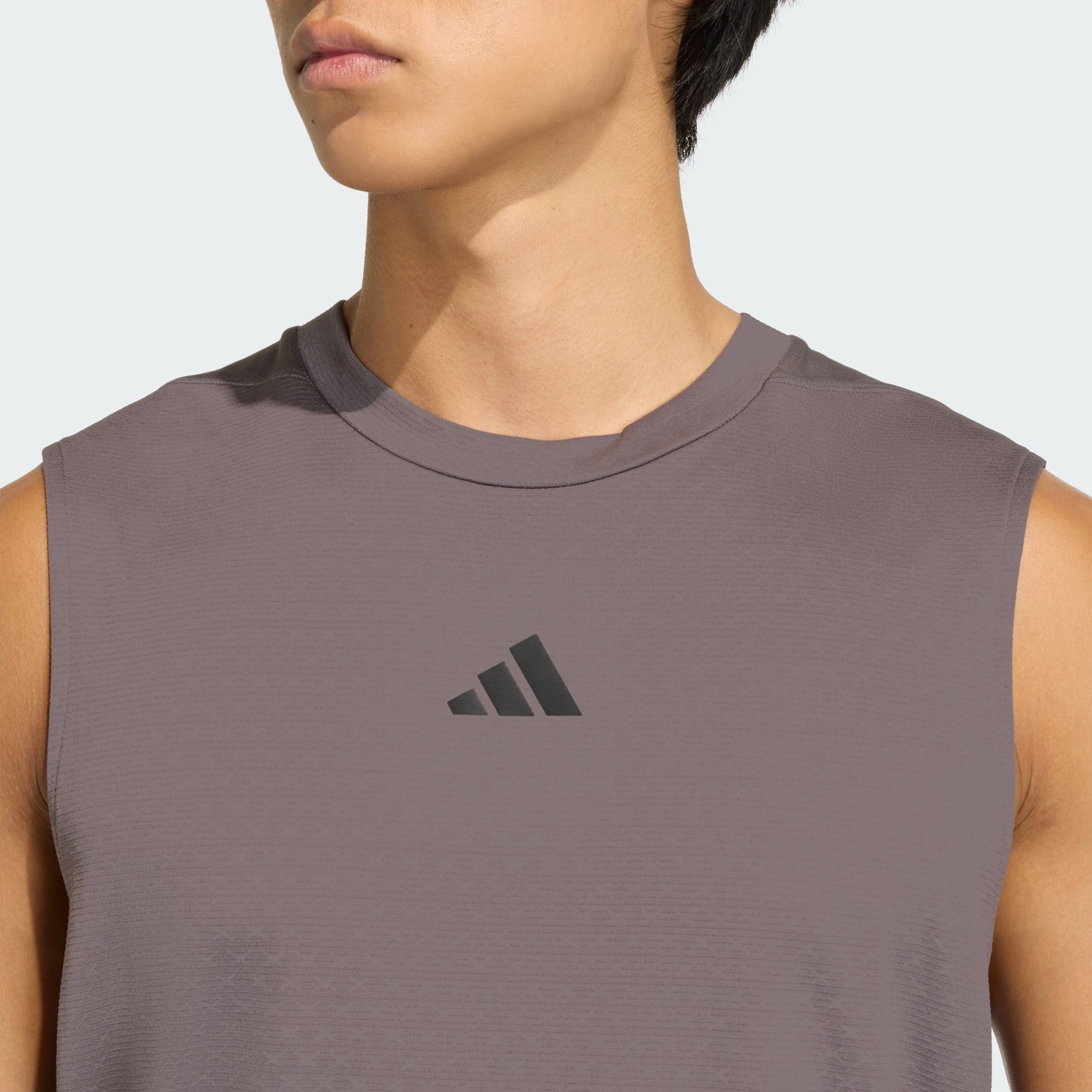  Áo Tank Top tập luyện adidas D4T Primelft 3 sọc Nam - KD0375 