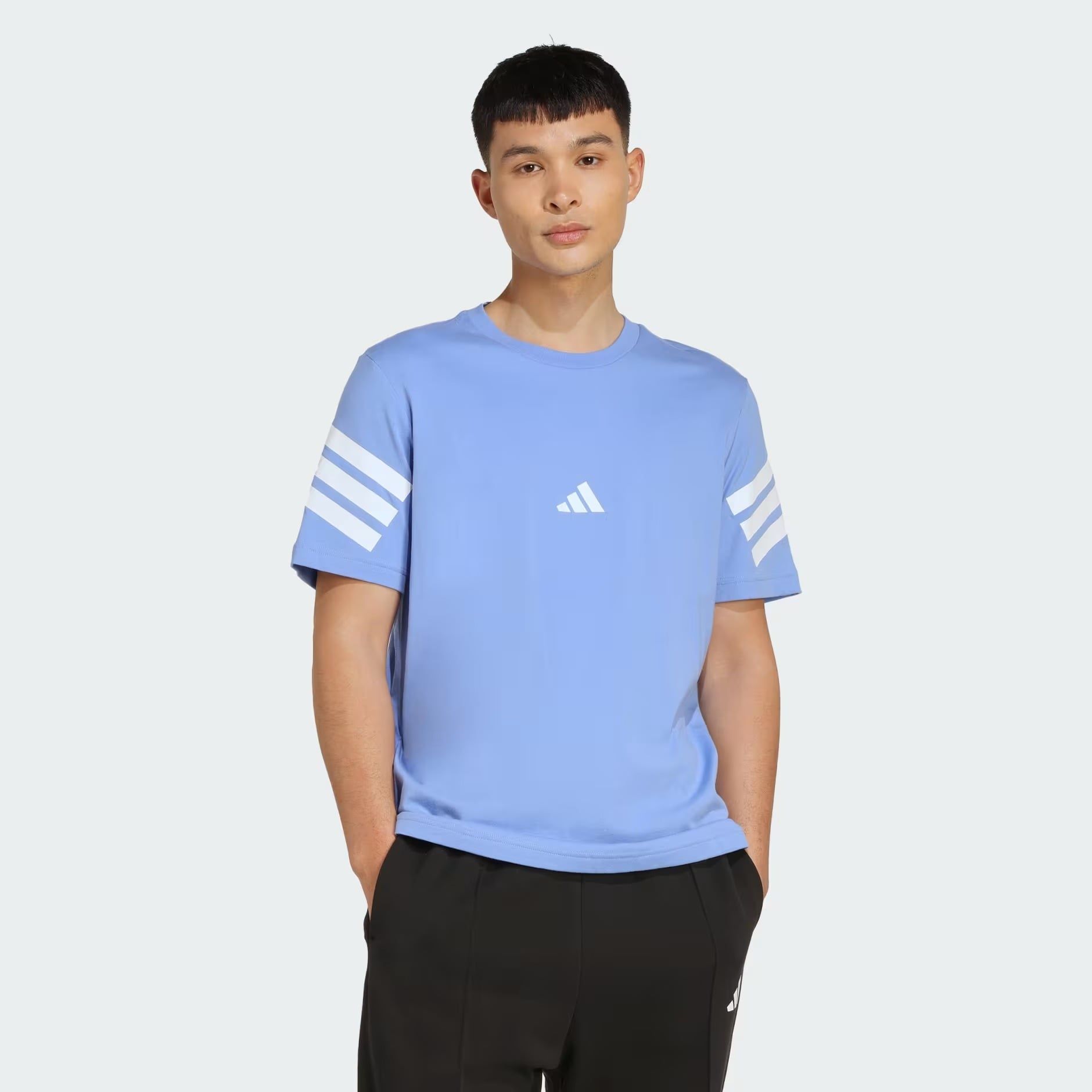  Áo T-shirt tập luyện adidas Future Icons 3 sọc Nam - JW4788 