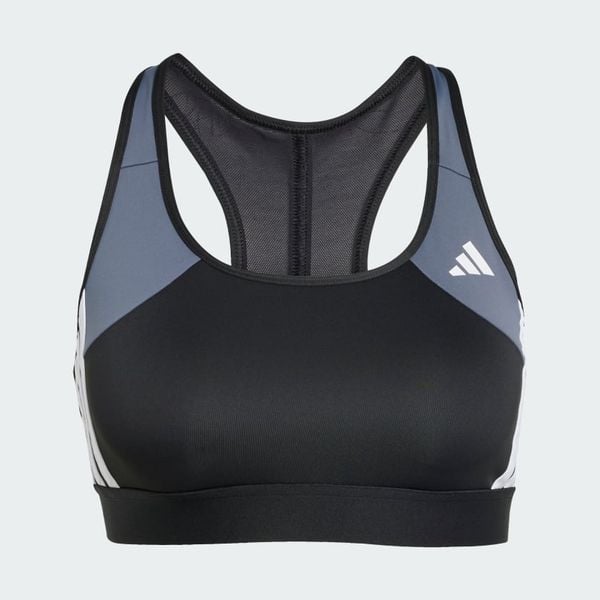  Áo bra tập luyện adidas Medium Support Powerimpact 3 sọc Nữ - JH1458 