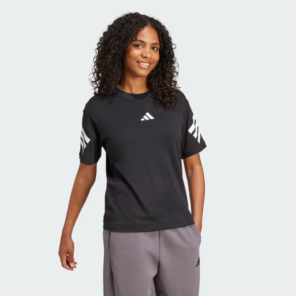  Áo T-shirt adidas Future Icons 3 sọc Nữ - JE0237 