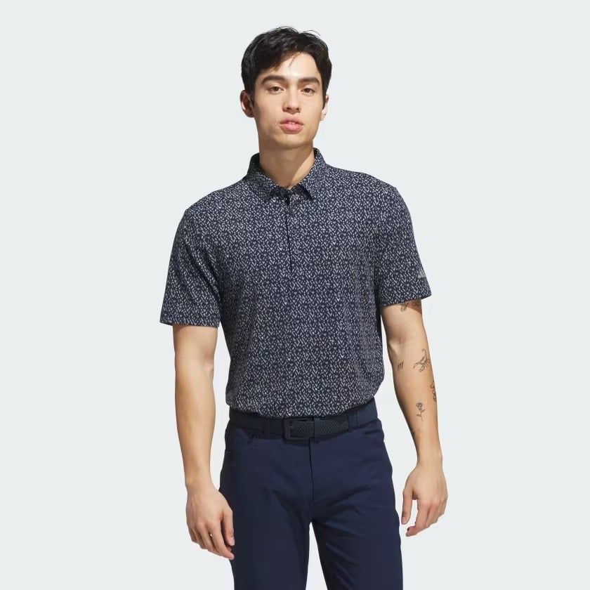  Áo Polo golf adidas Ultimate365 Micro Argyle Nam - JL5273 
