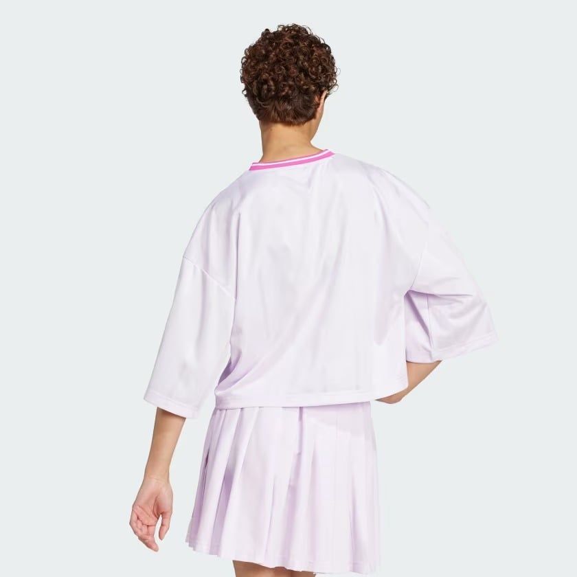  Áo jersey adidas Tiro Oversize 3 sọc Nữ - JC8209 