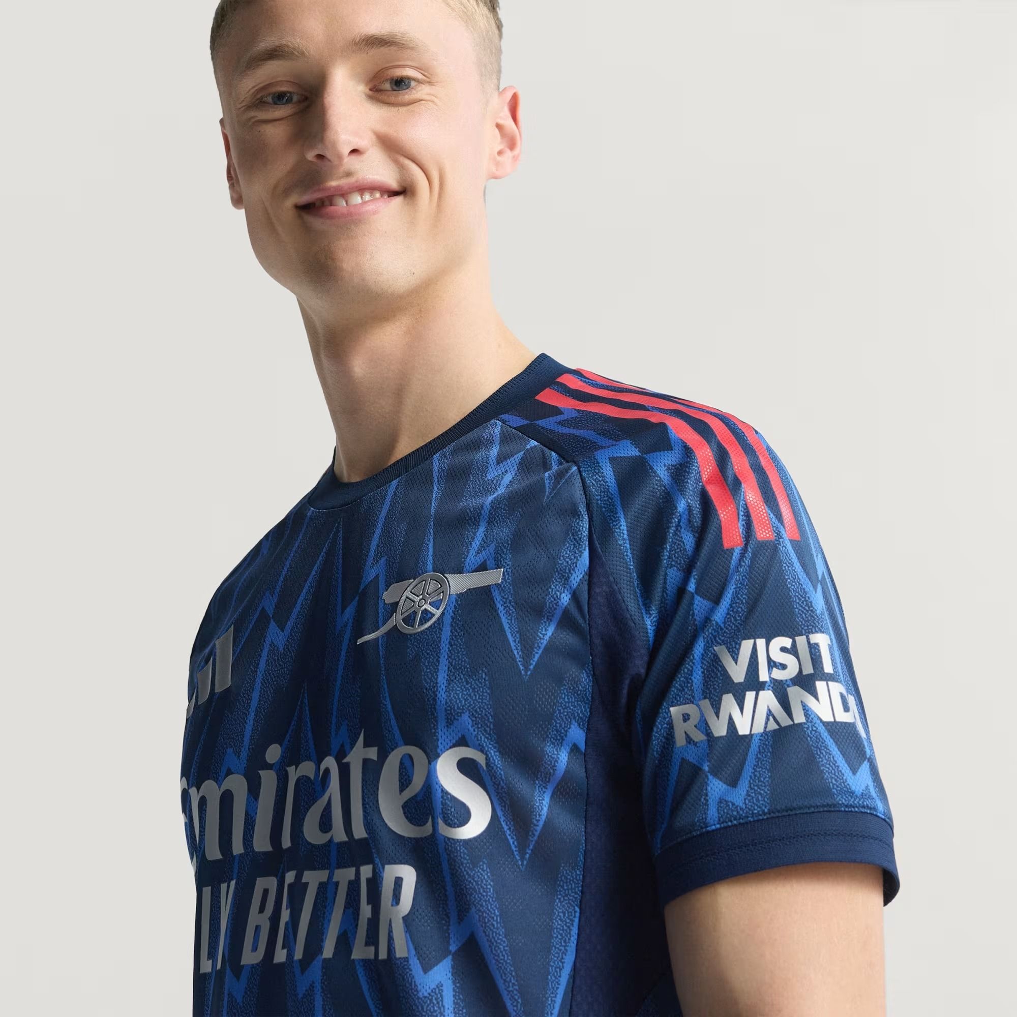  Áo jersey adidas Sân khách Arsenal 25/26 Authentic Nam - JI9510 