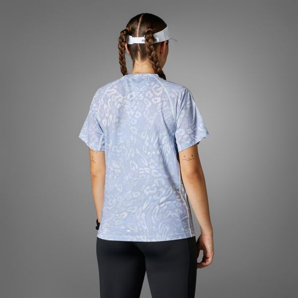  Áo T-shirt adidas CLIMACOOL Own the Run 3 sọc Nữ - JD7758 
