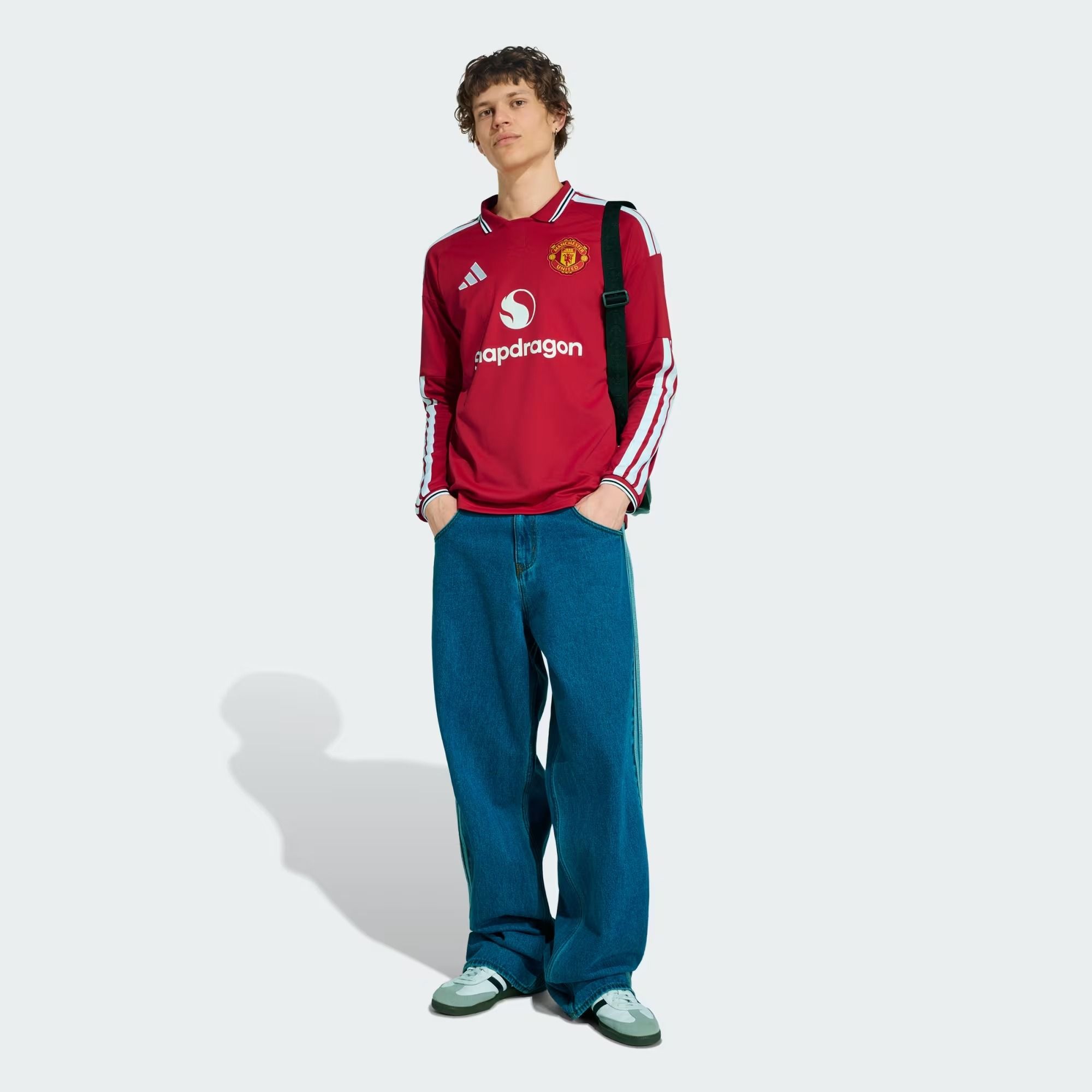  Áo dài tay adidas Sân nhà Manchester United 26/27 Nam - KC4773 