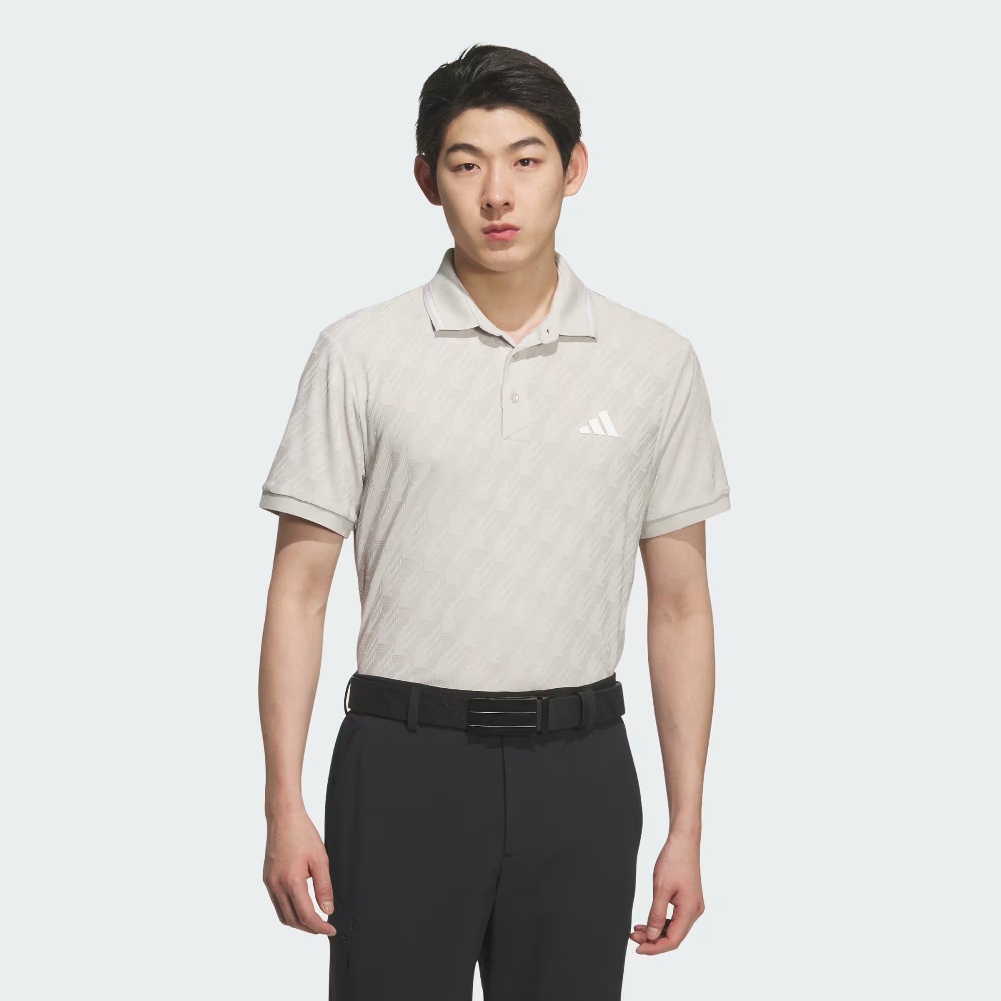  Áo Polo golf adidas Jacquard Nam - JY8233 