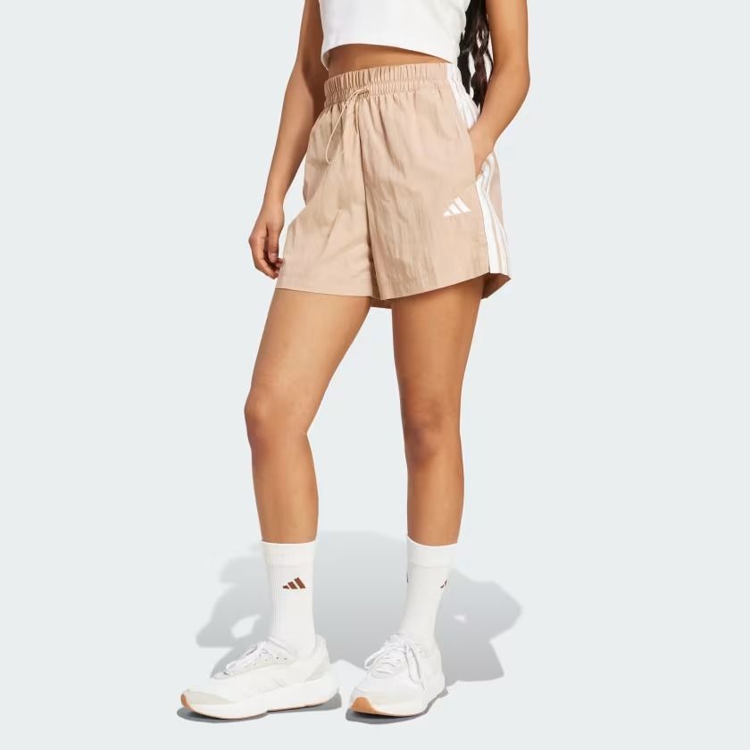  Quần short adidas Essentials 3 sọc Nữ - JX7684 