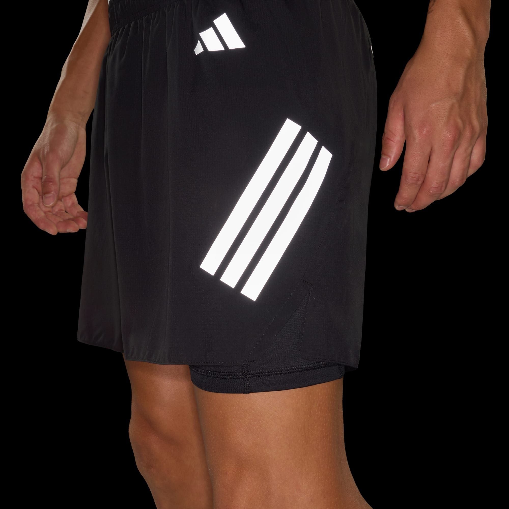  Quần short chạy bộ adidas adi365 Formotion 2 trong 1 Nam - JZ7711 