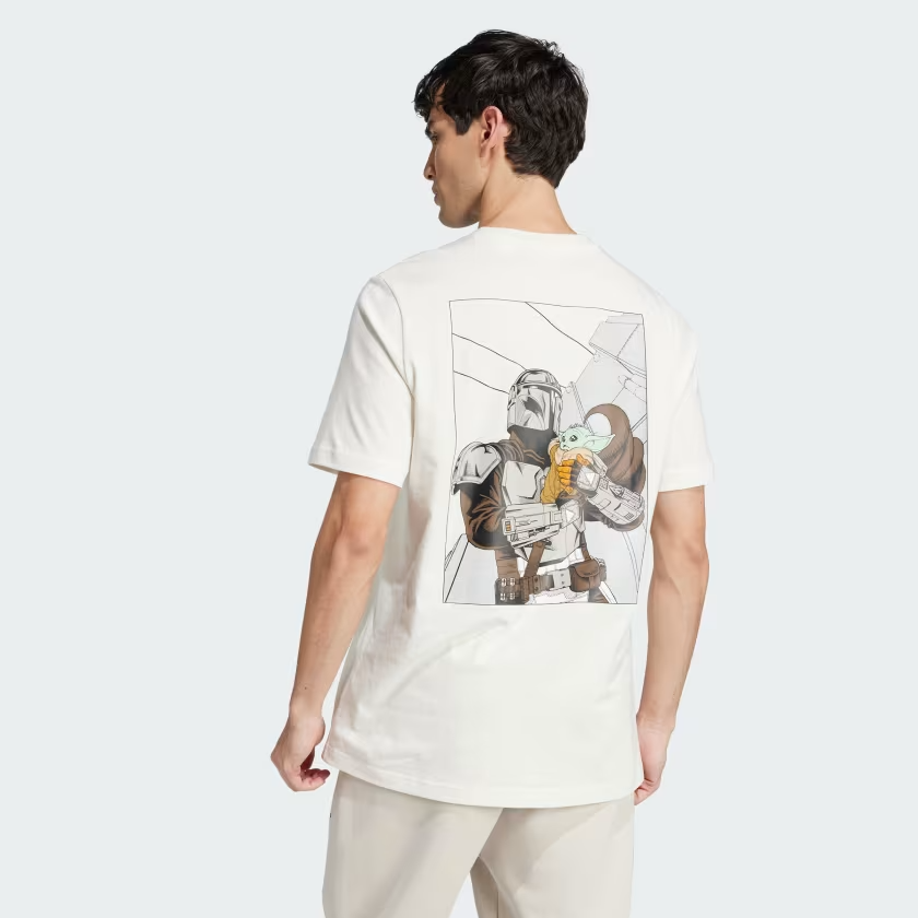  Áo T-shirt adidas x Star Wars™ The Mandalorian Nam - JI5715 