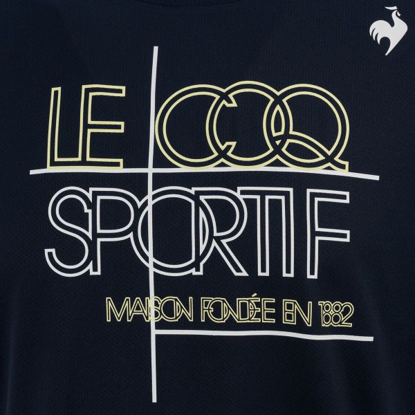  Áo T-shirt le coq sportif Nam LT5SHT03MV-NV00 
