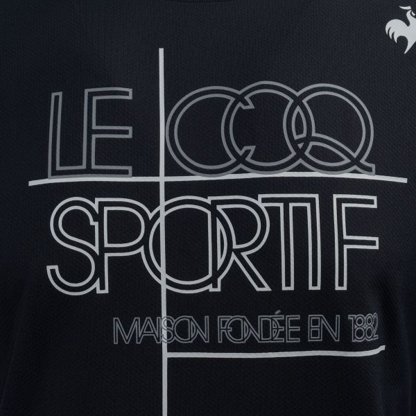  Áo T-shirt le coq sportif Nam LT5SHT03MV-BK00 