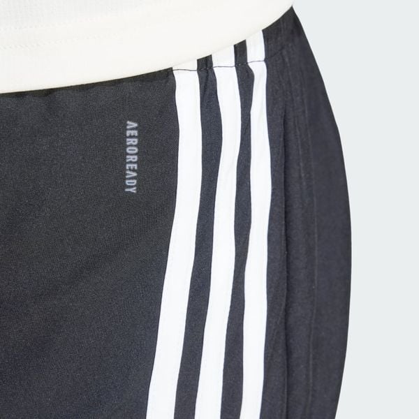  Quần short tập luyện adidas 3 sọc cạp cao Nữ - JF4359 