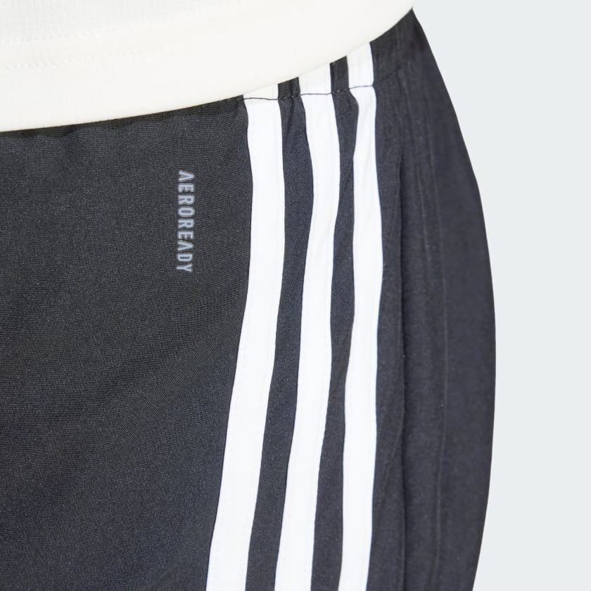  Quần short tập luyện adidas 3 sọc cạp cao Nữ - JF4359 
