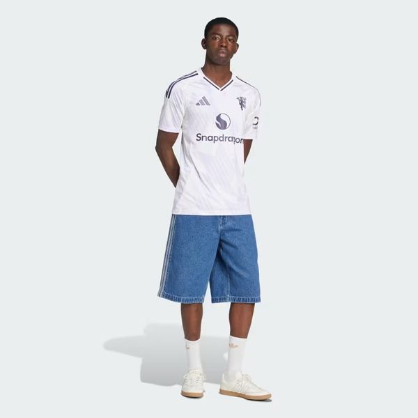  Áo jersey bóng đá adidas sân khách Manchester United 25/26 Nam - JI7423 