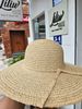 Nón Cói Raffia Chóp Tròn Vành 11cm - NƠ CÓI