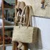 KAHON - Túi Cói Abaca Storage Box Bag Hình Hộp Chữ Nhật