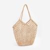 Túi Tote Cói Abaca Đan Lưới  - ĐỒNG TIỀN