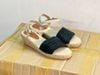 SOFIA - Sandals Thuần Cói Quai Ngang Đế Xuồng Thấp 4-5cm