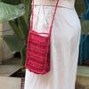 SÁP MÀU - Túi Cói Abaca Đựng Điện Thoại Nhiều Màu Sắc