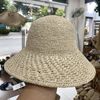 Nón Móc Thủ Công Sợi Cọ Raffia Tự Nhiên Vành 8cm - CAM LÂM 8