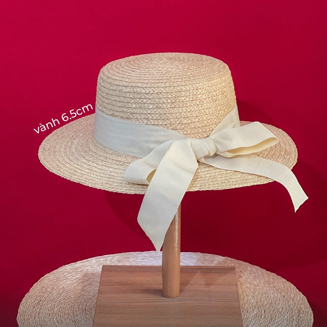 Nón Cói Raffia Vành Ngang 6cm - GAUCHOS